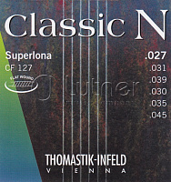 Струны для классической гитары CF127 Classic N, нейлон хром.сталь 027-045 DNT-59428.